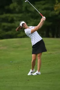 Rachel Carpenter leads the field with a 75 at the St. John's Invitational.