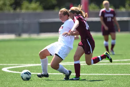 Senior Amy Marron registered a game-high six shots in Friday's NCAA Tournament Second Round game against Arkansas.