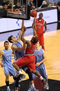 Junior D'Angelo Harrison finished with a team-best 15 points to lead the Red Storm to a 65-59 victory over Columbia.