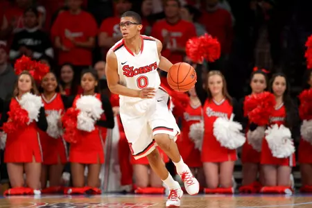 Jamal Branch led the Red Storm with 16 points in the first meeting with Georgetown.