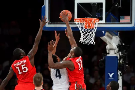 Obekpa's defense will be key against Virginia on Sunday.