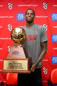 Freshman forward JaKarr Sampson is the 2013 MBWA Rookie of the Year, in addition to his 2013 BIG EAST top rookie honor.