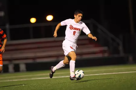 Midfielder Daniel Herrera is one of 14 returning letterwinners for the Red Storm.