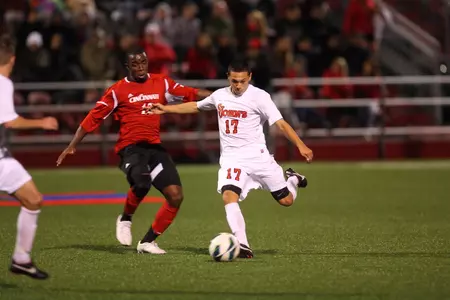 A second team All-BIG EAST selection last year, Jamie Thomas is one seven returning starters.