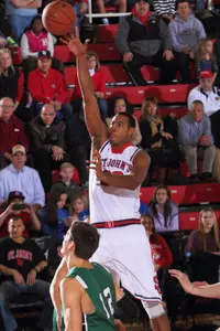 Orlando Sanchez finished with eight points and a career-high 10 rebounds.