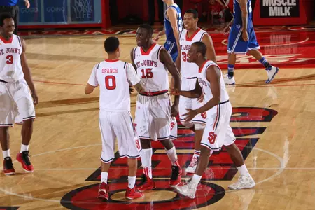 Sir'Dominic Pointer's risky inbounds pass paid off as the Red Storm defeated Seton Hall 77-76.