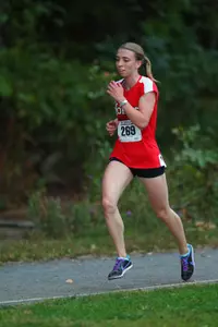 Senior Claire Mooney made her Red Storm cross country debut at last week's Metropolitan Championships.