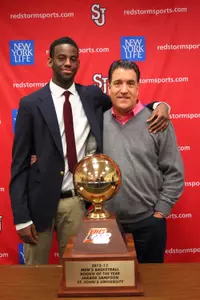 JaKarr Sampson was named the BIG EAST Rookie of the Year in 2012-13.