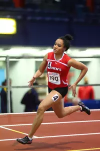 Junior Pariis Garcia was one of seven individual event winners for St. John's at Monday's season-opening Bill Ward Invitational.