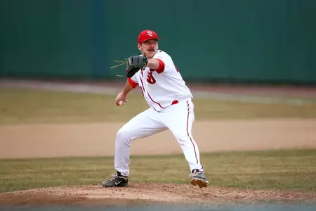 Starter James Lomangino took a no-decision after tossing 5.0 shutout frames.