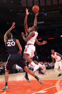Junior Phil Greene IV finished with five points and three assists in the 65-53 loss to Xavier.