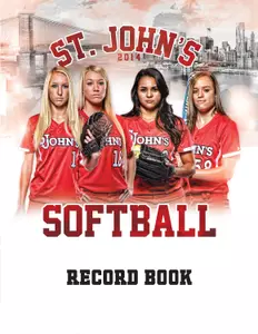 The St. John's softball record book is the most-complete source of information to learn all about the Red Storm.