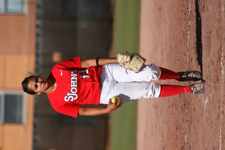 Senior Ashley Beza pitched a complete game against the Georgia Bulldogs in 2012.