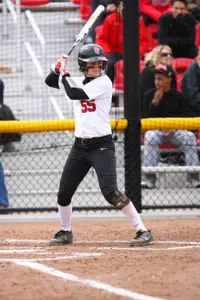 Junior Erin Burner finished 6-for-7 on the day including a three-run home run against Western Carolina