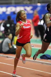 Senior Shayna Presley earned All-East honors in the 4x400-meter relay on Sunday.