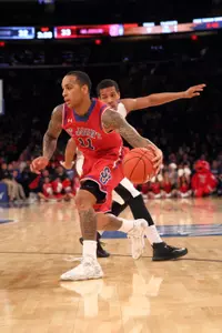 Junior D'Angelo Harrison is averaging 17.7 points per game for the Red Storm this season.
