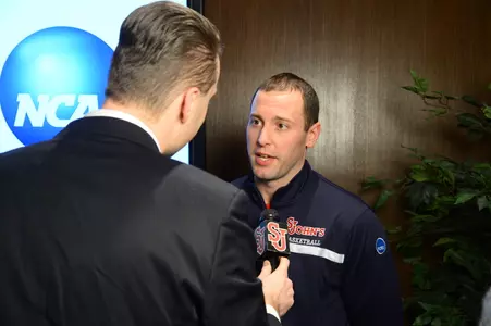 Red Storm head coach Joe Tartamella addressed the NCAA Tournament media on Friday ahead of St. John's clash with USC in the First Round.