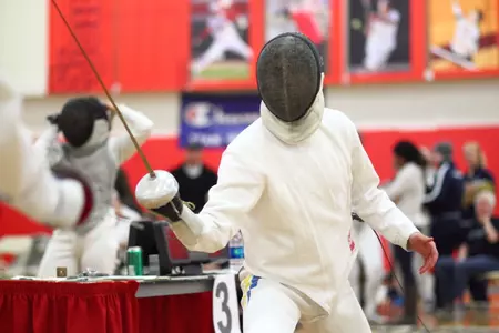 Freshman Yevgeniy Karyuchenko become the 21st member of Red Storm fencing to win an individual NCAA title.