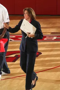 Head coach Joanne Persico is 13 wins shy of 400 victories entering the 2014 season.