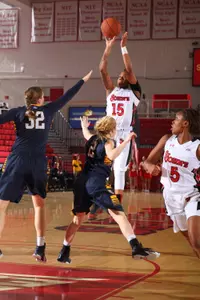 Junior Danaejah Grant tallied 15 points, 11 rebounds and six assists in Sunday's home victory over Marquette.