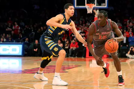 Senior Sir'Dominic Pointer finished with 15 points, 12 rebounds, six assists and six blocks.
