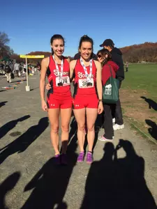 Izzi Batt-Doyle and Stephanie Van Pelt garnered All-EAST honors as they finished first and 15th respectively at the 2015 ECAC Championships.