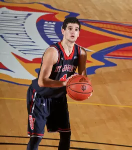 Federico Mussini ranks seventh in the nation for Division I freshmen with a 17.3 scoring average