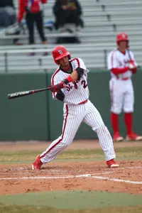 Jarred Mederos totaled four RBI in the doubleheader split.