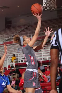 Freshman Crystal Simmons scored a career-high 11 points in Friday's home loss to Creighton.
