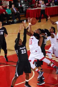 Junior guard Danaejah Grant tallied 18 points, four rebounds and four steals in Sunday's home victory over Providence.