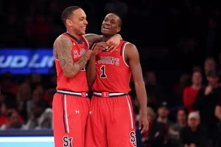 D'Angelo Harrison, Phil Greene IV have helped the Red Storm to a 7-3 record at Madison Square Garden this season