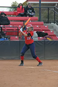 Sophomore Monique Landini is batting .619 over her last seven games.