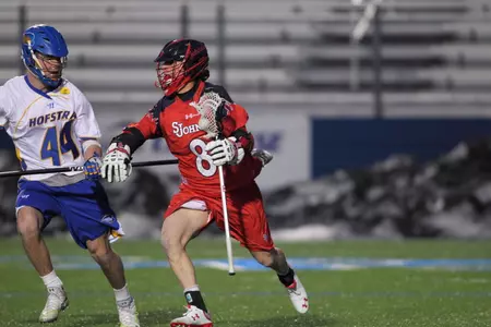 Junior attackman Eric DeJohn has been named to the BIG EAST Weekly Honor Roll for the third time this season.