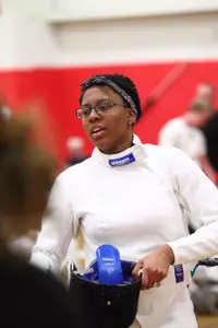 Senior Isis Washington finished 14th in women's epee at the USA Fencing Division I National Championships.
