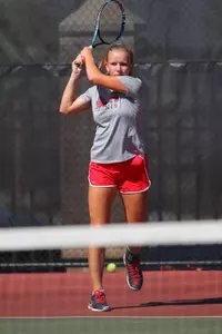 Sophomore Anna Morozova earned her fourth straight singles victory against Albany.