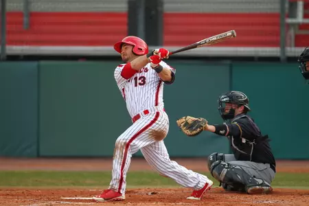 Zach Lauricella leads the BIG EAST with a .395 batting average.