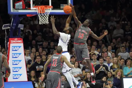 Sir'Dominic Pointer joins Mark Jackson (1987) as only St. John's players to earn the BIG EAST Defensive Player of the Year Award
