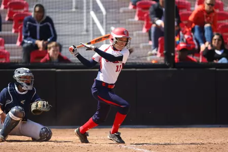 Brittany Garcia went 4-for-4 in game two of the doubleheader.