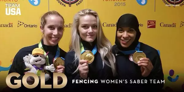 St. John's alum Dagmara won two gold medals at the Pan Am Games in Toronto.