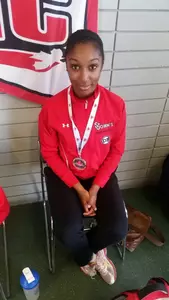 Freshman Maya Stephens Places Eighth In 200-Meter Final.