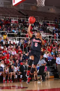 Nadirah McKenith during the NCAA Tournament in 2013
