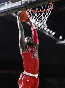 Felix Balamou had 11 points and three assists for the Red Storm.