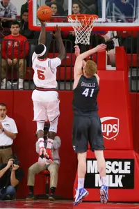 Durand Johnson reached double-figures for the 15th time this season.