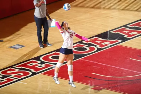 Erica Di Maulo posted a match-high three aces.
