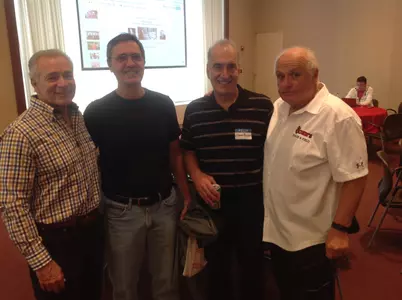 Assistant Coach John McCree pictured right.