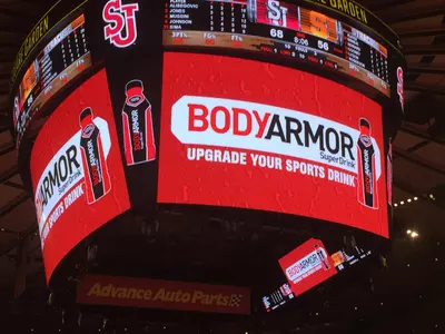 BODYARMOR will be one of four vendors supplying free product.
