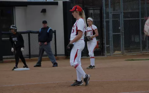Junior Grace Kramer lowered her ERA to 1.50 on the season.