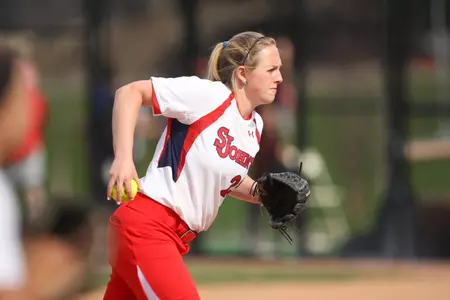 Junior P Grace Kramer struck out 13 and allowed two runs in 13.0 innings.