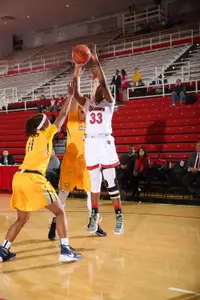 Redshirt junior Sandra Udobi