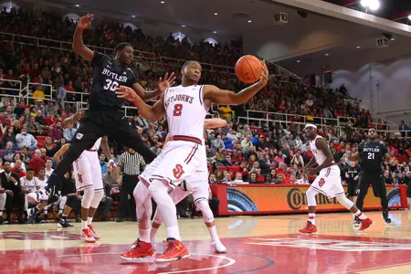 Christian Jones had four points on 2-of-5 shooting and added two rebounds.
